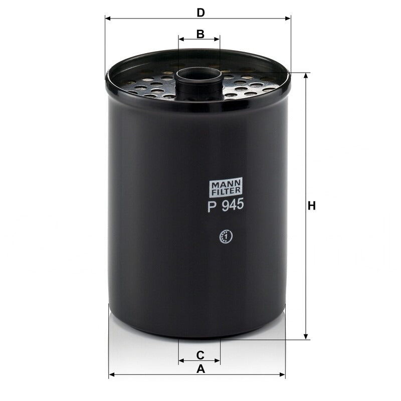 MANN FILTER Kraftstofffilter P 945X MANN FILTER
