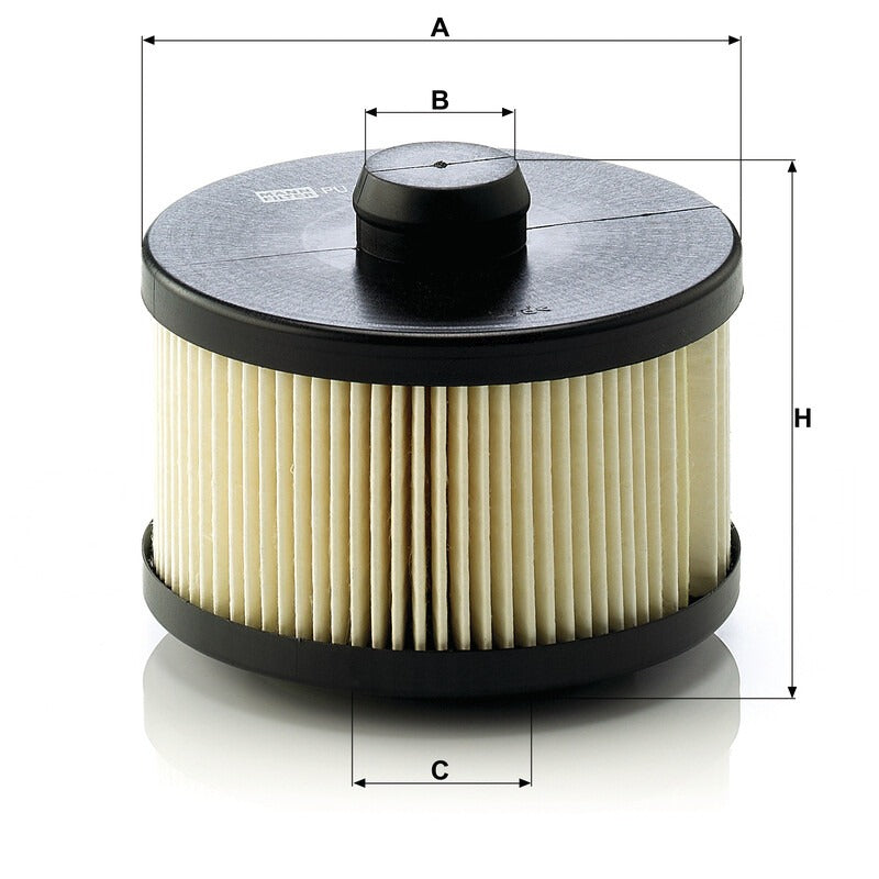 MANN FILTER Kraftstofffilter PU 10001X MANN FILTER