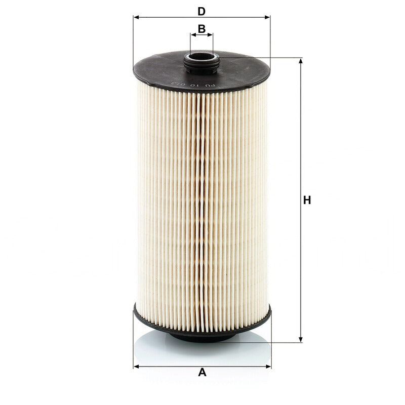 MANN FILTER Kraftstoff-Filterel.Metallfrei PU 10013Z MANN FILTER