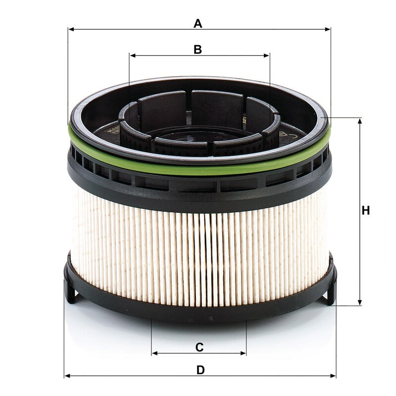 MANN FILTER Kraftstoff-Filterel.metallfrei PU 11001ZKIT MANN FILTER