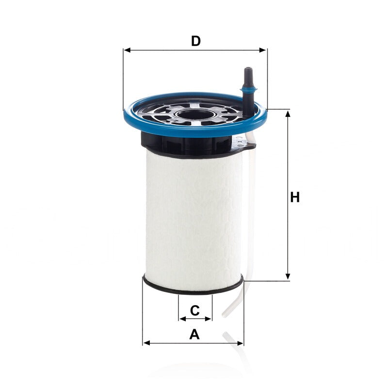 MANN FILTER Kraftstofffilter metallfrei PU 7005 MANN FILTER