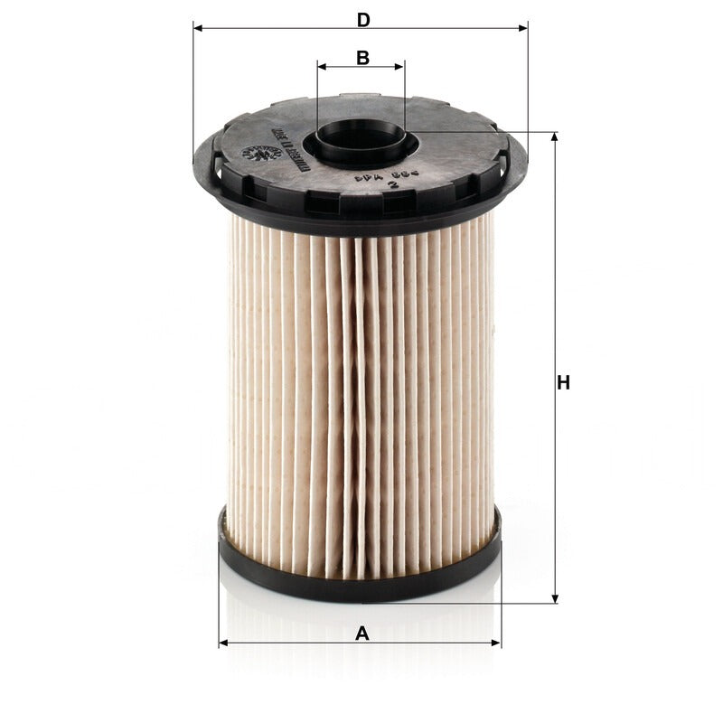 MANN FILTER Kraftstofffilter PU 731 X MANN FILTER