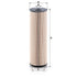 MANN FILTER Kraftstofffilter PU 831X MANN FILTER
