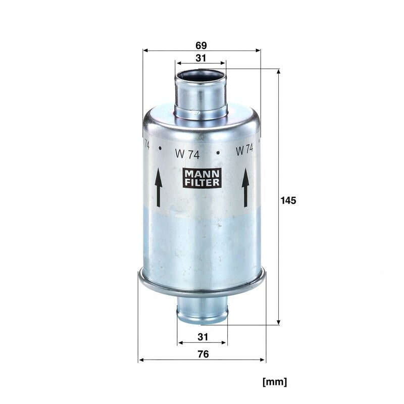 MANN FILTER Motorölfilter W 74 MANN FILTER