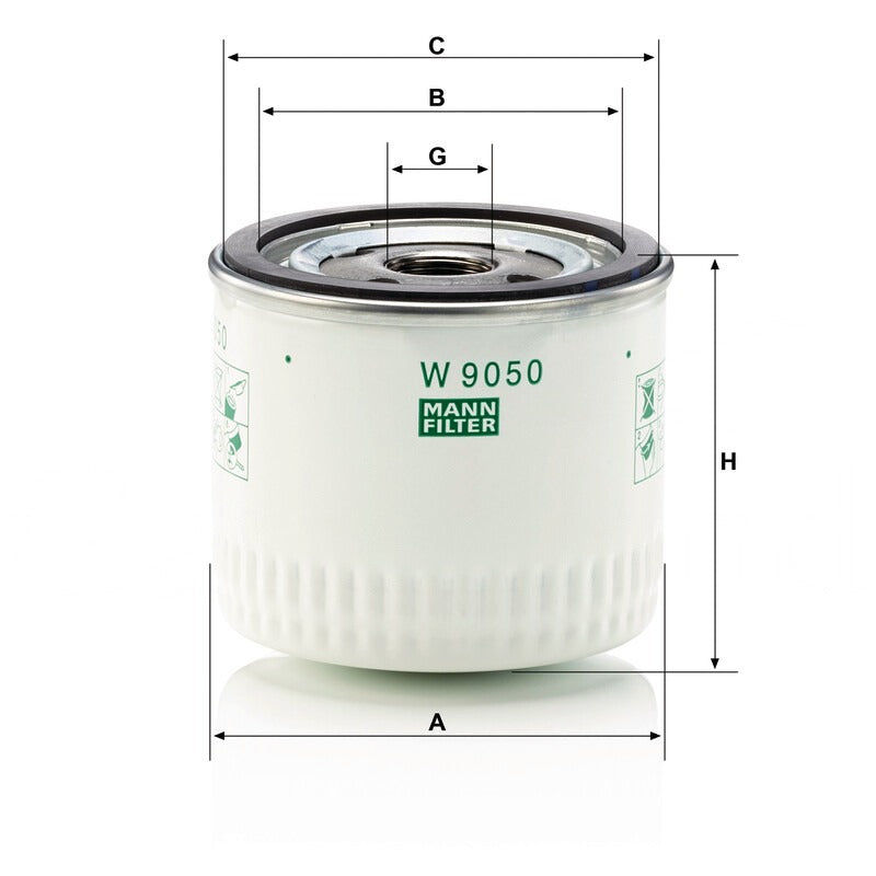 MANN FILTER Ölfilter W 9050 MANN FILTER