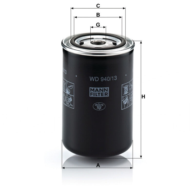 MANN FILTER WD 940/13 MANN FILTER