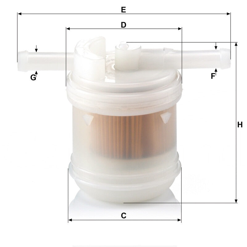 MANN FILTER Kraftstofffilter WK 42/14 MANN FILTER