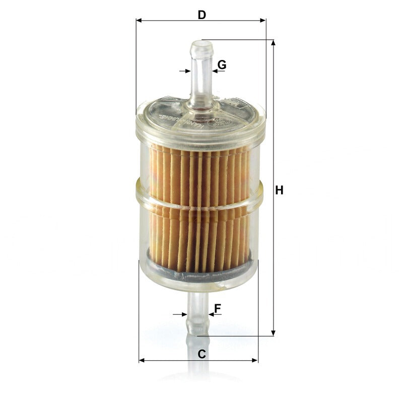 MANN FILTER Kraftstofffilter WK 42/2 MANN FILTER