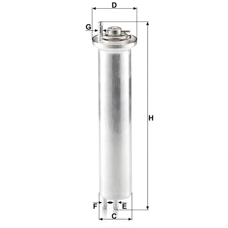 MANN FILTER Kraftstofffilter WK 532 MANN FILTER