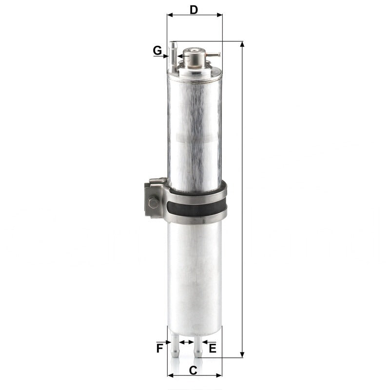 MANN FILTER Kraftstofffilter WK 532/2 MANN FILTER