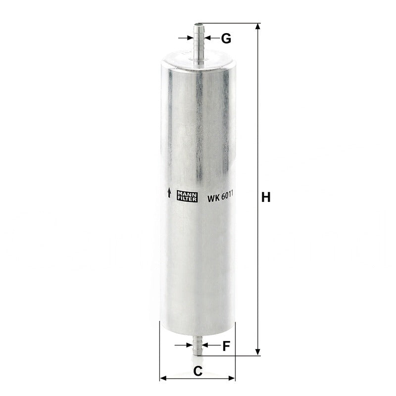 MANN FILTER Kraftstoffwechselfilter WK 6011 MANN FILTER