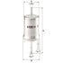 MANN FILTER Kraftstofffilter WK 69 MANN FILTER