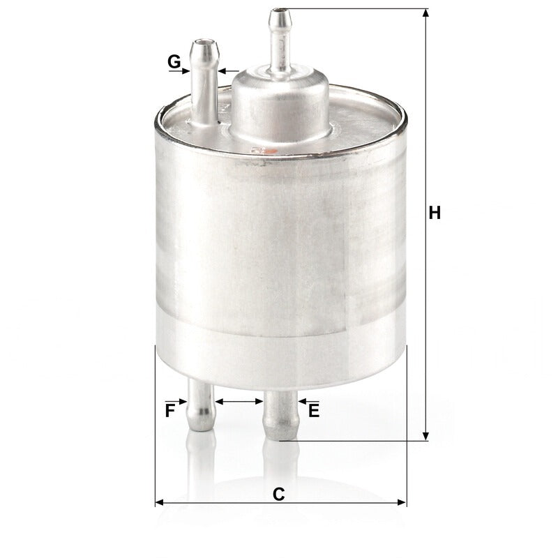 MANN FILTER Kraftstofffilter WK 711/1 MANN FILTER