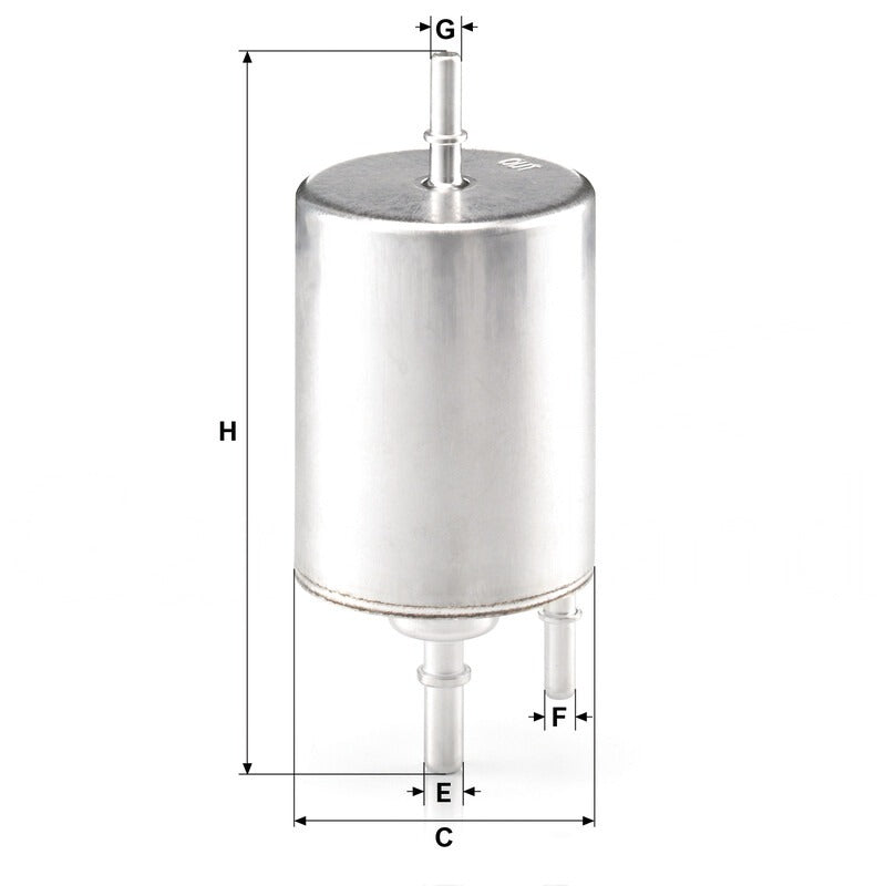 MANN FILTER Kraftstofffilter WK 720/4 MANN FILTER