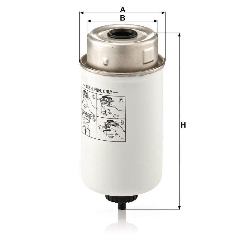 MANN FILTER Kraftstofffilter WK 8014 MANN FILTER