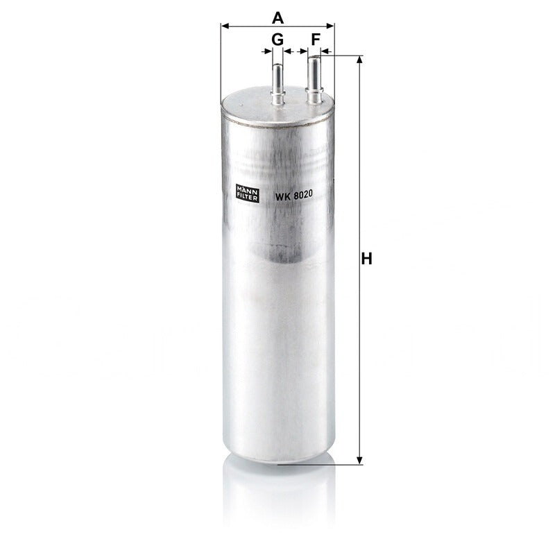 MANN FILTER Kraftstofffilter WK 8020 MANN FILTER