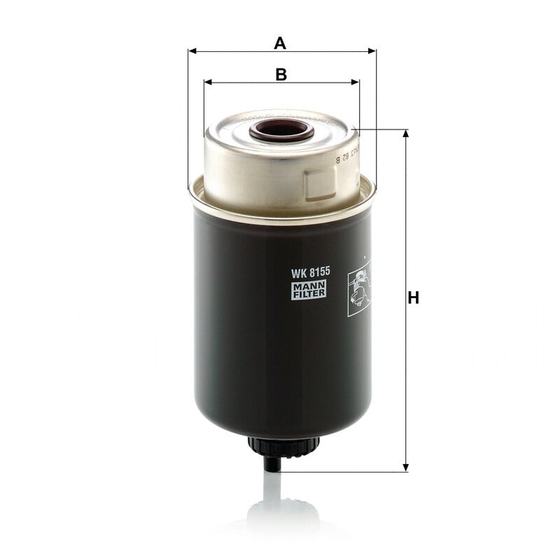 MANN FILTER Kraftstofffilter WK 8155 MANN FILTER
