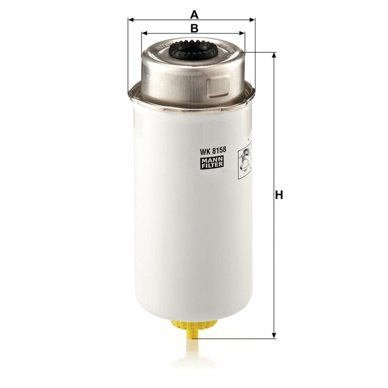 MANN FILTER Kraftstofffilter WK 8158 MANN FILTER