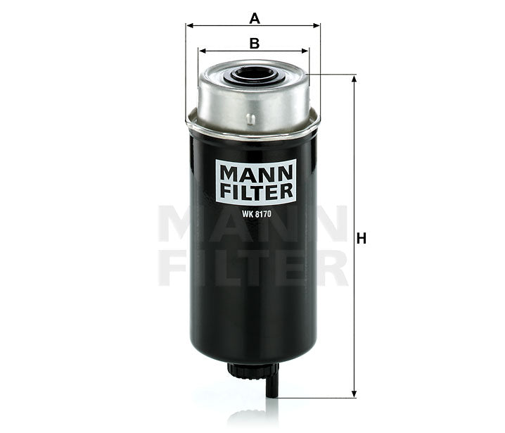 MANN FILTER Kraftstofffilter WK 8170 MANN FILTER