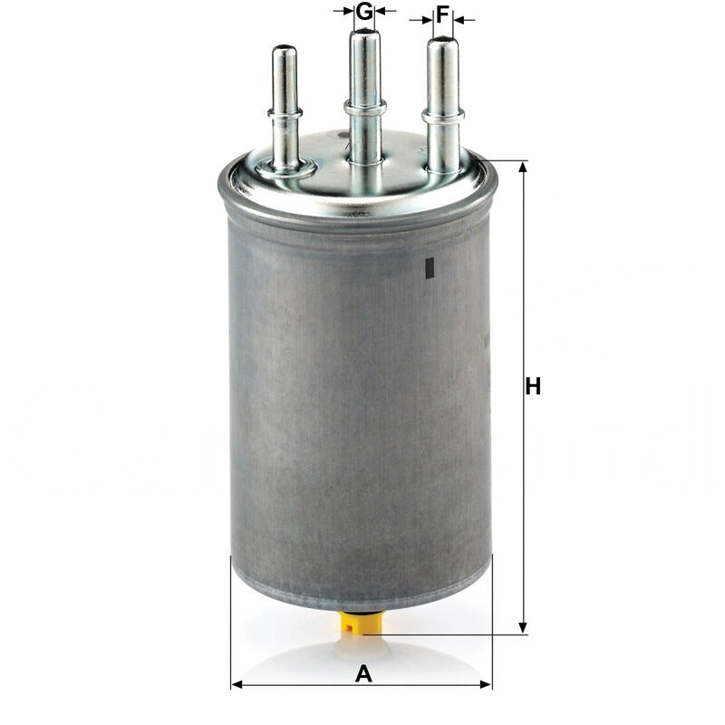 MANN FILTER Kraftstofffilter WK 829/7 MANN FILTER
