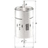 MANN FILTER Kraftstofffilter WK 830 MANN FILTER