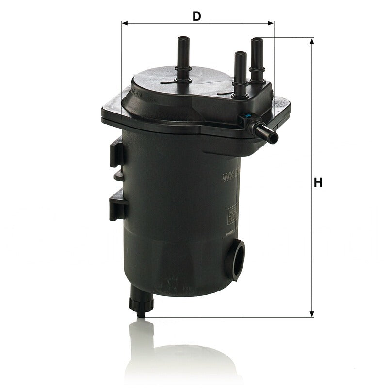 MANN FILTER Kraftstofffilter WK 939/10 X MANN FILTER