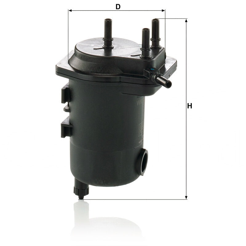 MANN FILTER Kraftstofffilter WK 939/12 X MANN FILTER
