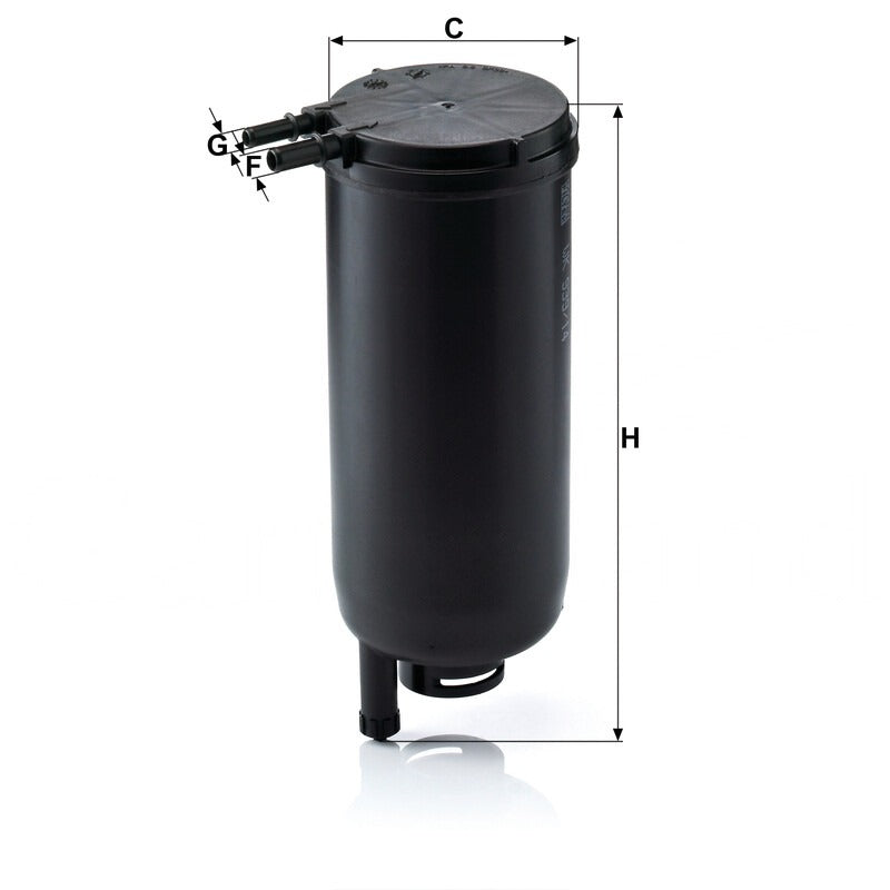 MANN FILTER Kraftstofffilter WK 939/14 X MANN FILTER