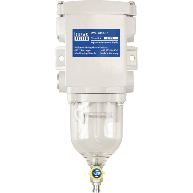 Wasserabscheider Verfügbare Filtereinheit 10 μm (Zellulos