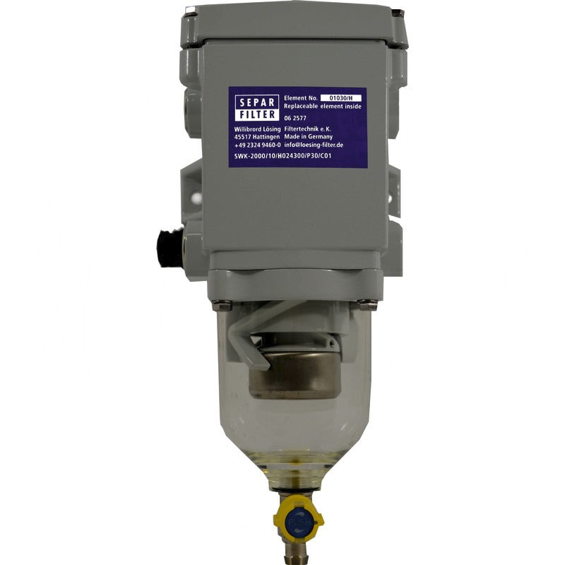 Wasserabscheider Verfügbare Filtereinheit 10 μm (Zellulos