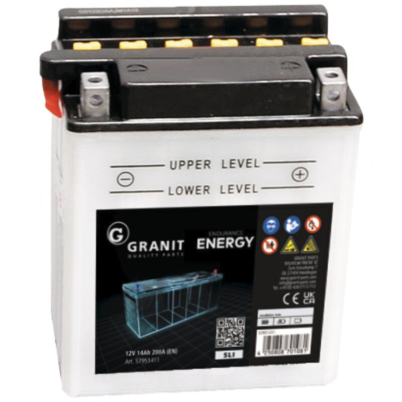GRANIT ENDURANCE ENERGY Batterie 12 V / 14 Ah Kaltstartleistung EN (A) 140