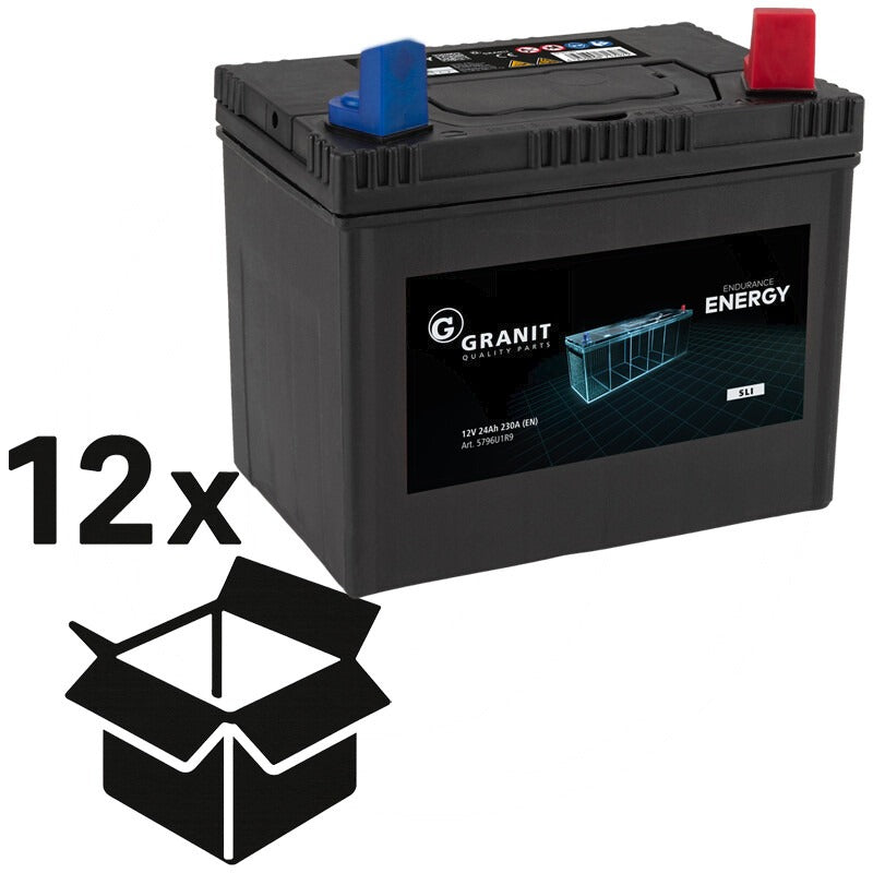 GRANIT ENDURANCE ENERGY Batterie 12 V / 24 Ah Kaltstartleistung EN (A) 230 – Bild 2