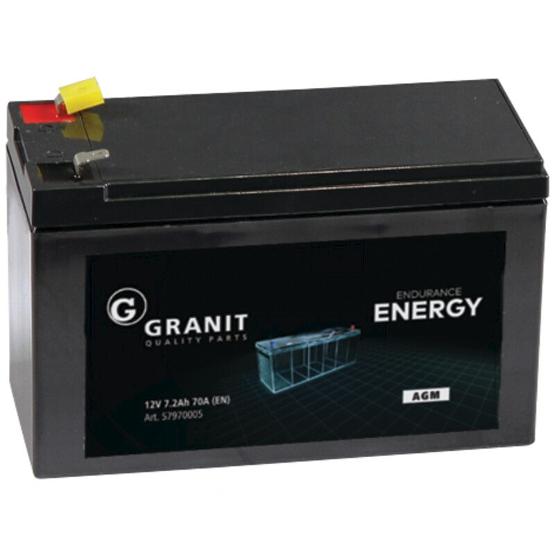 GRANIT ENDURANCE ENERGY Batterie 12 V / 7,2 Ah