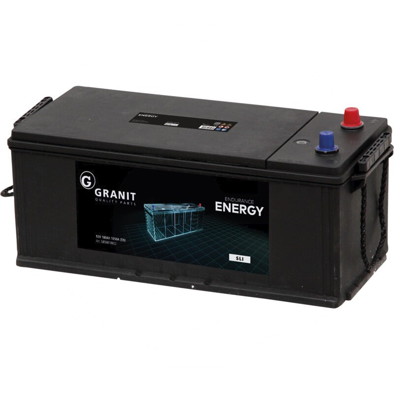 GRANIT ENDURANCE ENERGY Batterie 12 V / 180 Ah – 513 mm – GB 67019-29(BH)