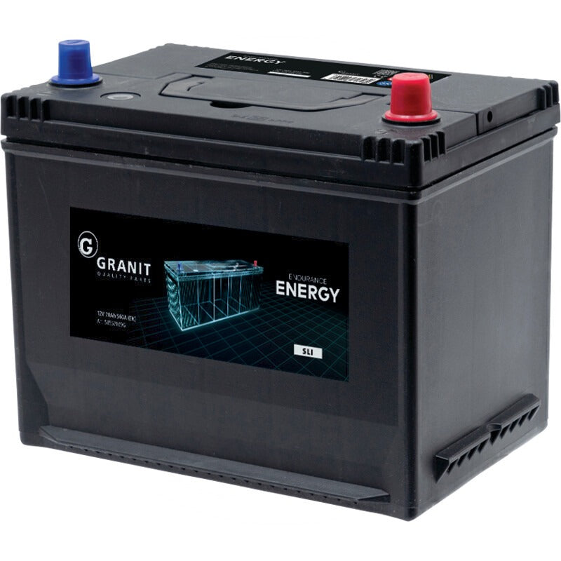 GRANIT ENDURANCE ENERGY Batterie 12 V / 70 Ah – 269 mm – FB704