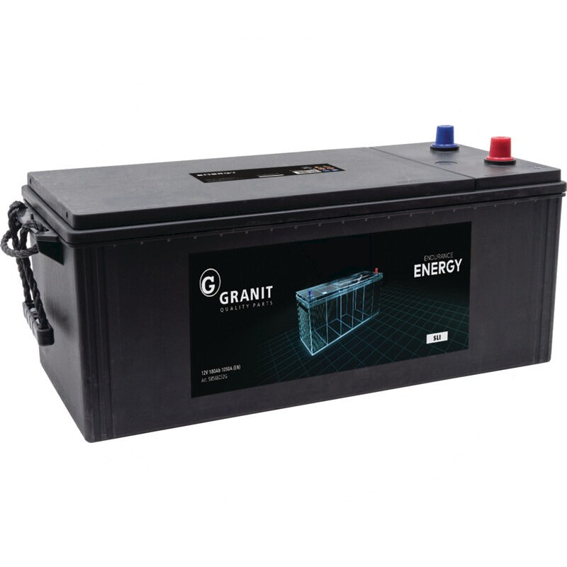 GRANIT ENDURANCE ENERGY Batterie 12 V / 180 Ah – 513 mm