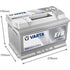 VARTA Starterbatterie 12V 65Ah – 278 mm