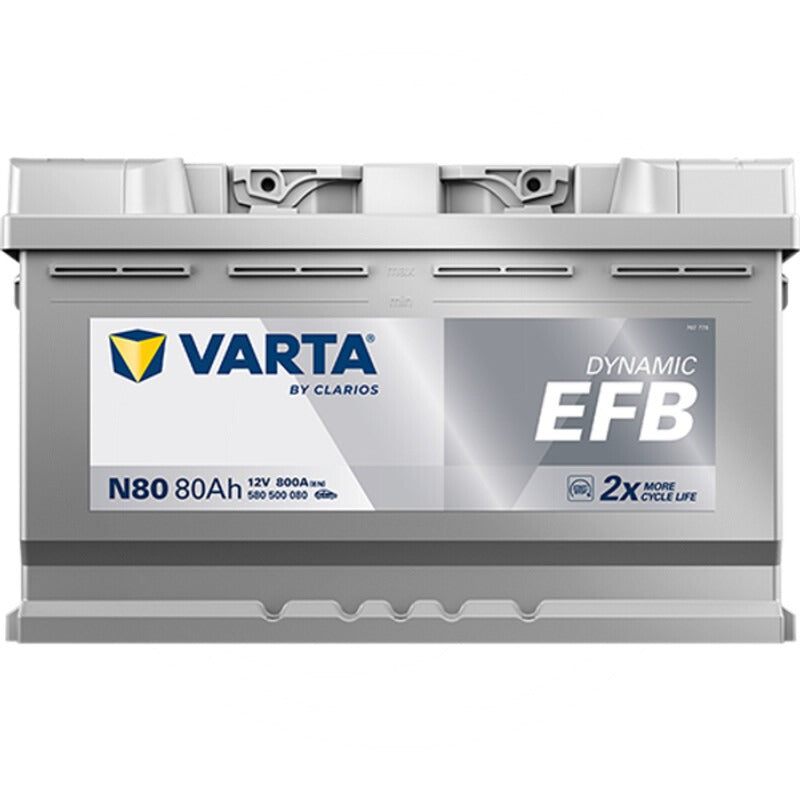 VARTA Blue Dynamic EFB N80 580500080D842 – 314 mm – Bild 3