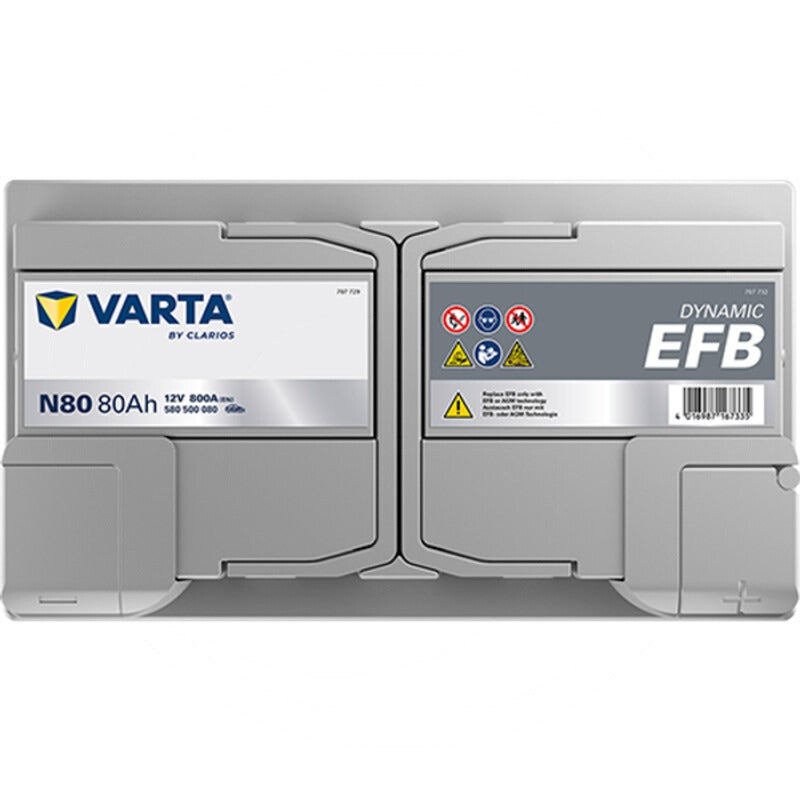 VARTA Blue Dynamic EFB N80 580500080D842 – 314 mm – Bild 4
