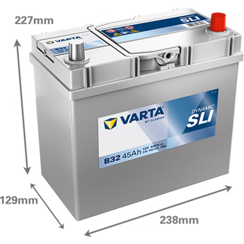 VARTA Batterie Blue Dynamic 12 V / 45 Ah – 238 mm – 709203_ERSET_1