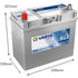 VARTA Batterie Blue Dynamic 12 V / 45 Ah – 238 mm – 709205