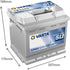 VARTA Starterbatterie 12V / 52Ah – 207 mm
