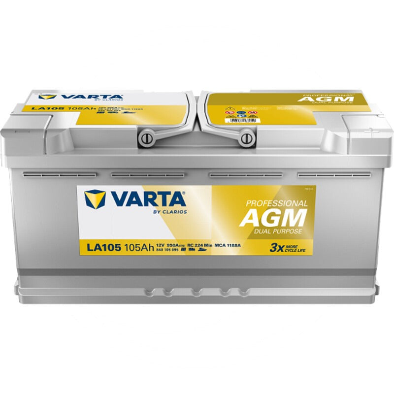 VARTA Starterbatterie 12V 105Ah – 393 mm – Bild 2