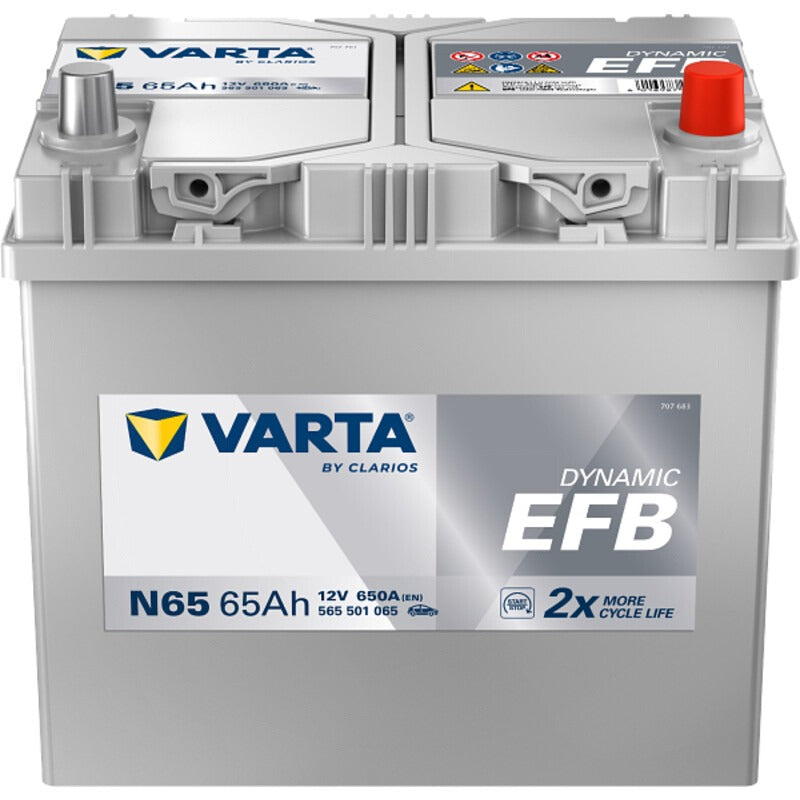VARTA Starterbatterie Blue Dynamic 12V 65 Ah – 232 mm – Bild 2