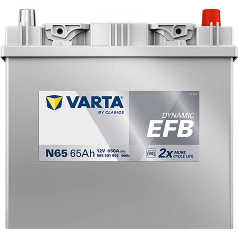 VARTA Starterbatterie Blue Dynamic 12V 65 Ah – 232 mm – Bild 3