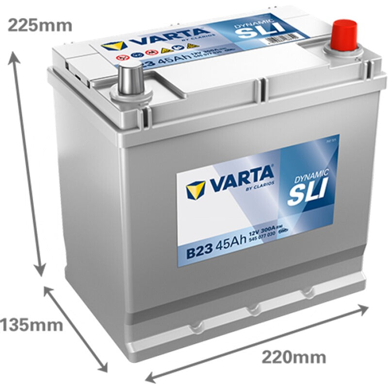 VARTA Batterie Black Dynamic 12 V / 45 Ah – 220 mm Schaltung 0