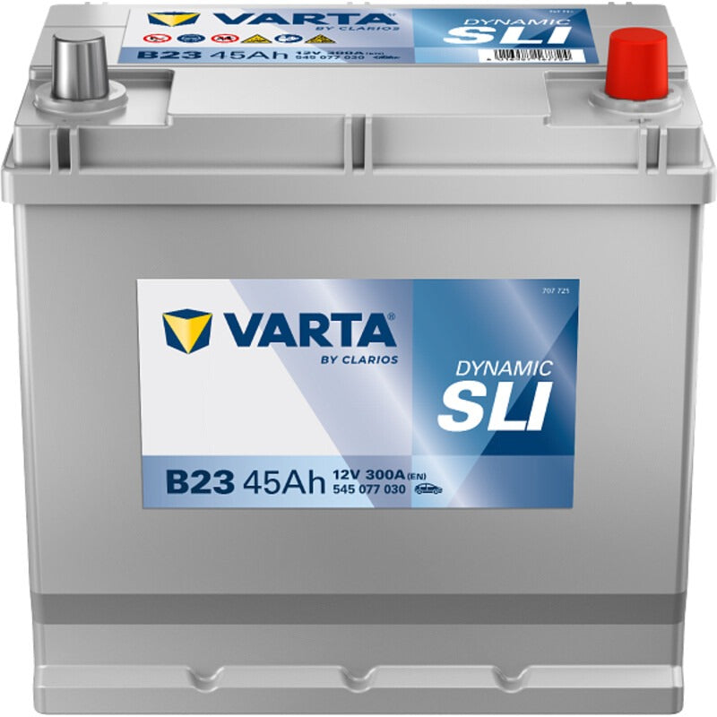 VARTA Batterie Black Dynamic 12 V / 45 Ah – 220 mm Schaltung 0 – Bild 2