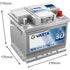 VARTA Starterbatterie 12V / 45Ah – 207 mm