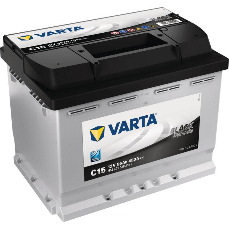 VARTA Batterie Black Dynamic 12 V / 56 Ah – 242 mm Schaltung 1