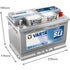 VARTA Starterbatterie 12 V / 66 Ah – 278 mm